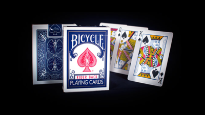 Bicycle Rider Back Playing Cards in Mixed Case Red/Blue by USPCC - Image 4