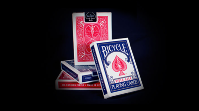 Bicycle Rider Back Playing Cards in Mixed Case Red/Blue by USPCC