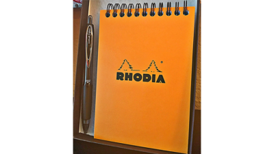 SvenPad® Elegance Rhodia® Edition, Single, Orange Cover - Image 5