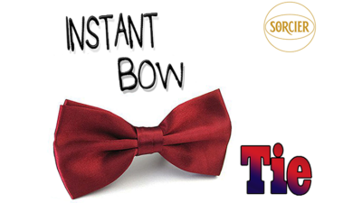 Instant Bow Tie, Red by Sorcier Magic