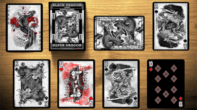 Silver Dragon, Standard Edition Playing Cards by Craig Maidment - Image 2