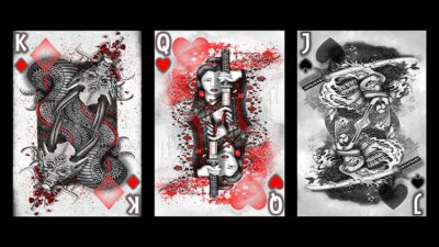 Silver Dragon, Standard Edition Playing Cards by Craig Maidment - Image 4