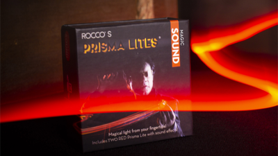 Rocco's Prisma Lites SOUND Pair, Magic/Red
