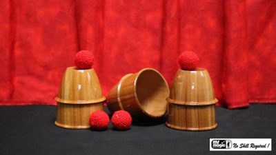 Cups and Balls, Wooden by Mr. Magic