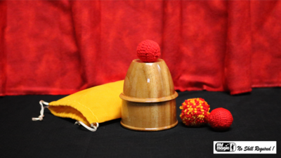 Chop Cup, Wooden by Mr. Magic