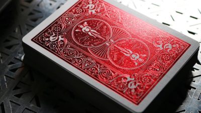 Bicycle Rider Back Crimson Luxe, Red Version 2 by US Card Magic Co - Image 5