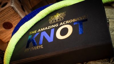 Amazing Acrobatic Knot w/xtra knot Blue and Yellow, Gimmicks and Online Instructions by Daryl - Image 2