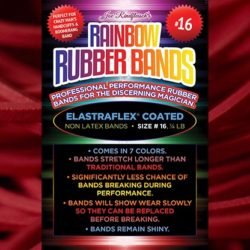 Joe Rindfleisch's SIZE 16 Rainbow Rubber Bands, Joe Rindfleisch - Red Pack by Joe Rindfleisch