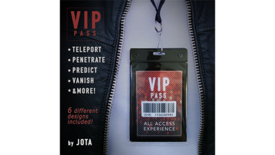 VIP PASS, Gimmick and Online Instructions by JOTA