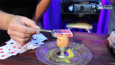 THE CARD INTO THE EGG, Gimmicks and Online Instructions by Alan Alfredo Marchese - Image 6