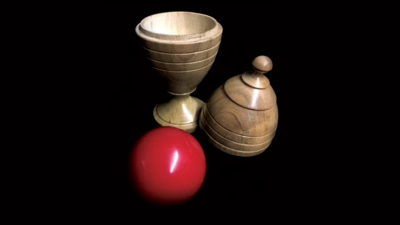 Deluxe Wooden Ball Vase by Merlins Magic - Image 2