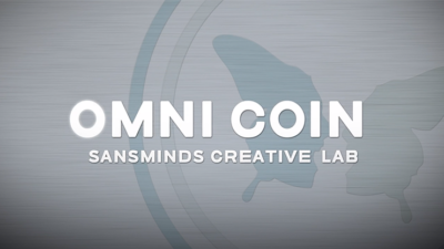 Omni Coin US version (with DVD and Gimmicks) by SansMinds Creative Lab