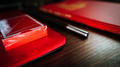 Suede Leather Small Pad, Red by TCC - Image 3