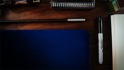 Suede Leather Small Pad, Blue by TCC