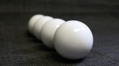 Wooden Billiard Balls, 1.75 inch White by Classic Collections - Image 3