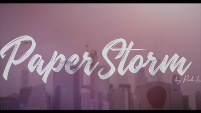 Paperstorm Red (with DVD and Gimmicks) by Rich Li
