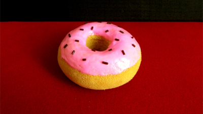Sponge Pink Doughnut, Sprinkles by Alexander May