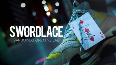 Pro Series: Swordlace Black (with DVD and Gimmick) by SansMinds Creative Lab