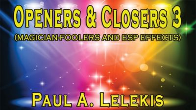 Openers & Closers 3 by Paul A. Lelekis Mixed Media (Download)