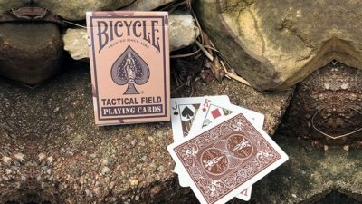 Bicycle Tactical Field Green Camo/Brown Camo, 6 Decks by US Card Magic Co - Image 2