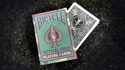 Bicycle Tactical Field Green Camo/Brown Camo, 6 Decks by US Card Magic Co - Image 5