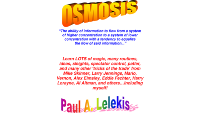 OSMOSIS I - Paul A. Lelekis Mixed Media (Download)
