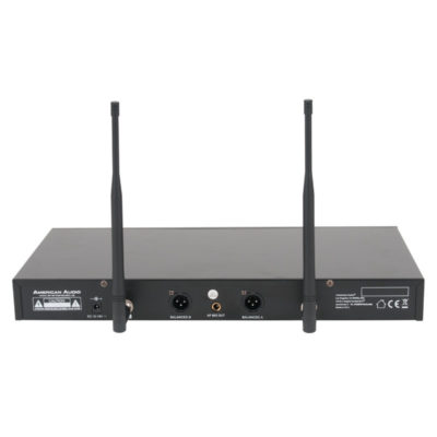 American Audio Dual Hand Held Mic System UHF - Image 2