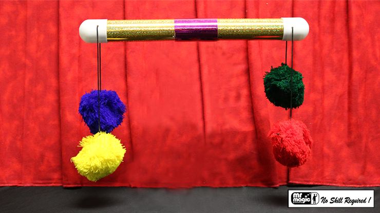 Super Pom Pom Stick, Glitter by Mr. Magic