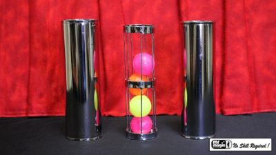 Cage and Cylinder Mystery, Brass by Mr. Magic