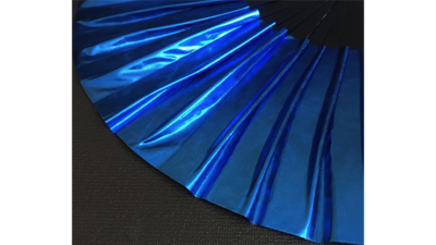 Appearing SnowStorming Fan V2, Liquid Blue by Victor Voitko (Gimmick and Online Instructions)
