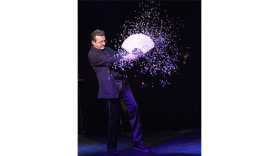 Appearing SnowStorming Fan V2, Dark Blue by Victor Voitko (Gimmick and Online Instructions) - Image 5