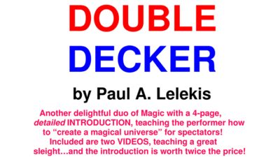 DOUBLE DECKER by Paul A. Lelekis Mixed Media (Download)