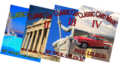 THE TOTAL PACKAGE by Paul A. Lelekis The Classics of Card Magic Volumes I, II, III, IV eBook (Download)
