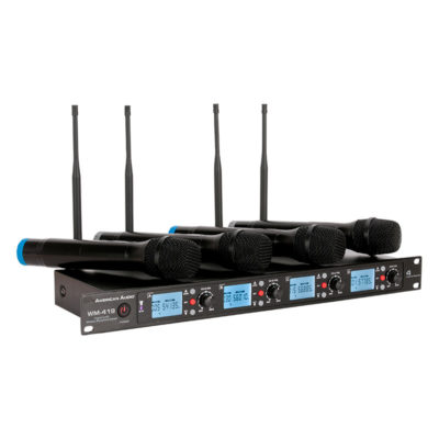 American Audio ADJ UHF MIC System 4 Mics