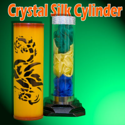 Crystal Silk Cylinder with Red Addition