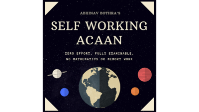 Self-Working ACAAN by Abhinav Bothra Mixed Media (Download)