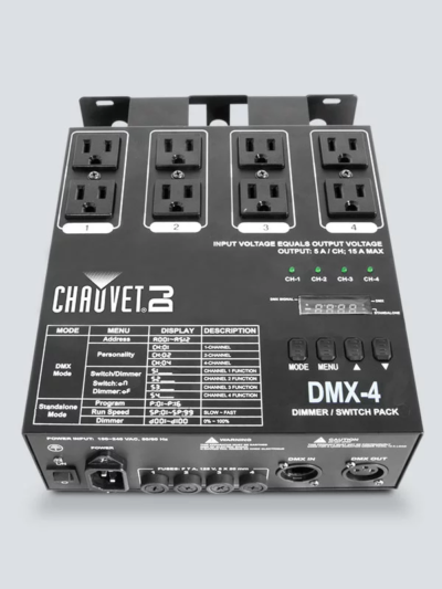 Chauvet DMX-4 Dimmer Pack 4 Channel