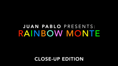 Rainbow Monte, Close up by Juan Pablo