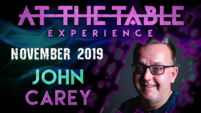 At The Table Live Lecture John Carey 2 November 20th 2019 video (Download)