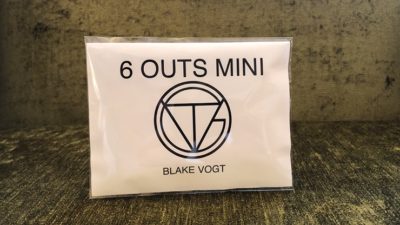 Six Outs Mini, Gimmicks and Online Instructions by Blake Vogt