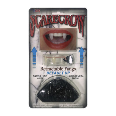 Retractable Fangs (Up) by Scarecrow