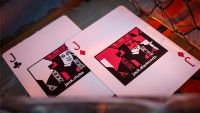 Sinis, Raspberry and Black Playing Cards by Marc Vento - Image 6