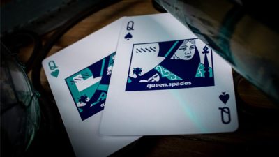 Sinis, Turquoise Playing Cards by Marc Vento - Image 5