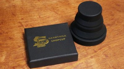 Harmonica Chop Cup Black 2, Silicon by Leo Smetsers