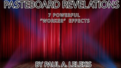 PASTEBOARD REVELATIONS by Paul A. Lelekis mixed media (Download)