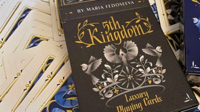 5th Kingdom Semi-Transformation, Artist Standard Edition Black 1 Way Playing Cards
