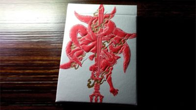 Sumi Kitsune Tale Teller, Craft Letterpressed Tuck Playing Cards by Card Experiment