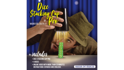 Dice Stacking Cup Pro, Gimmicks and Online Instructions by Bazar de Magia