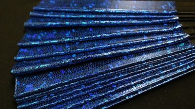 Appearing SnowStorming Fan V2, Blue Hologram by Victor Voitko (Gimmick and Online Instructions) - Image 2