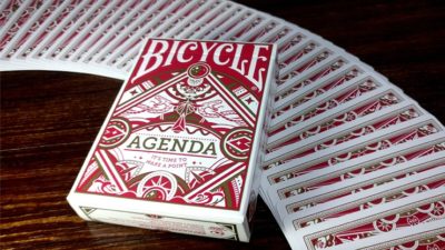 Agenda Red Basic Edition Playing Cards - Image 3